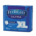 Medline Industries Medline, FITRIGHT ULTRA PROTECTIVE UNDERWEAR, X-LARGE, 56in TO 68in WAIST, 20PK FIT23600A